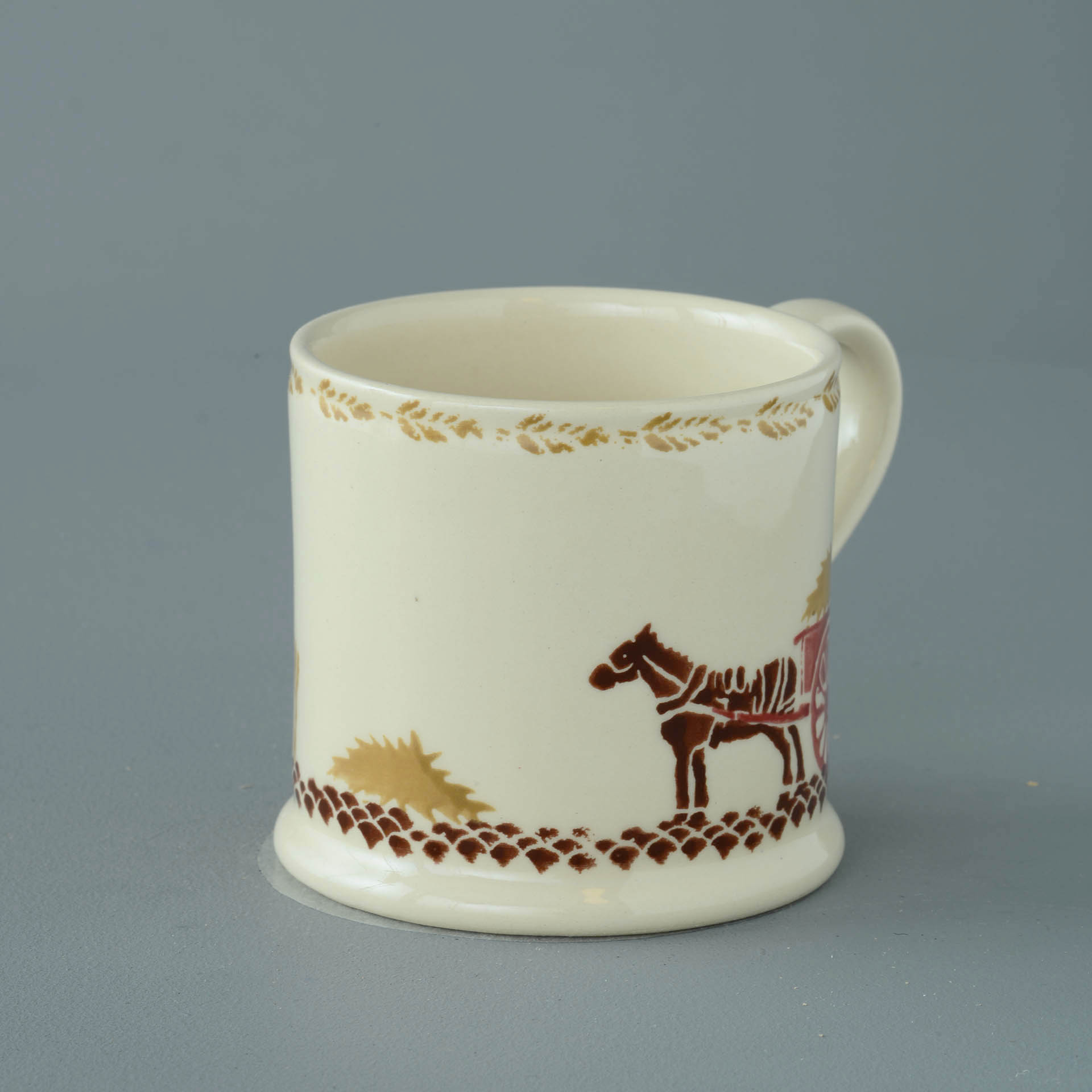 Reaper And Hay Cart Mug Large