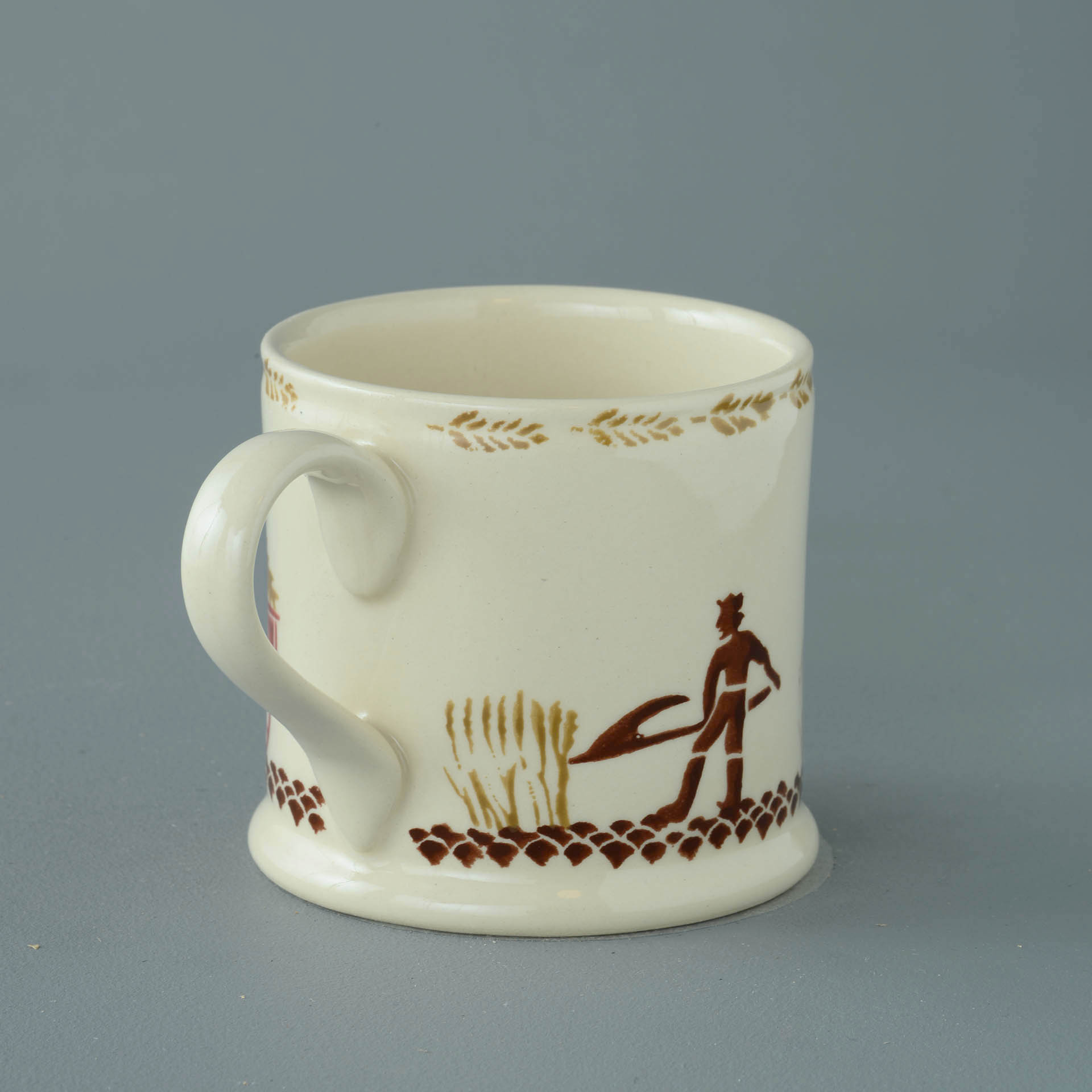 Reaper And Hay Cart Mug Large
