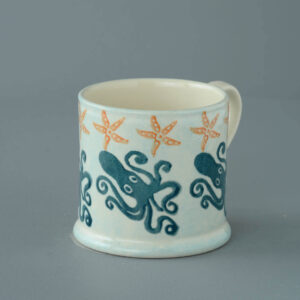 Squid and starfish Mug Large