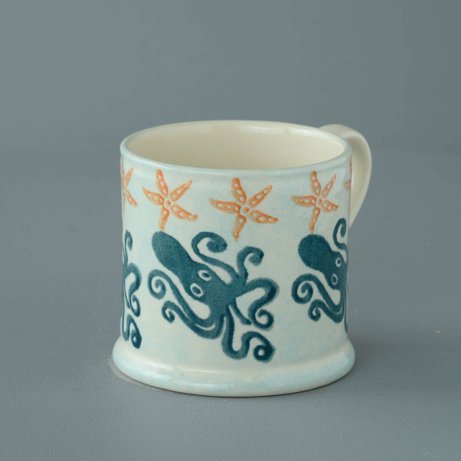 Squid and starfish Mug Large