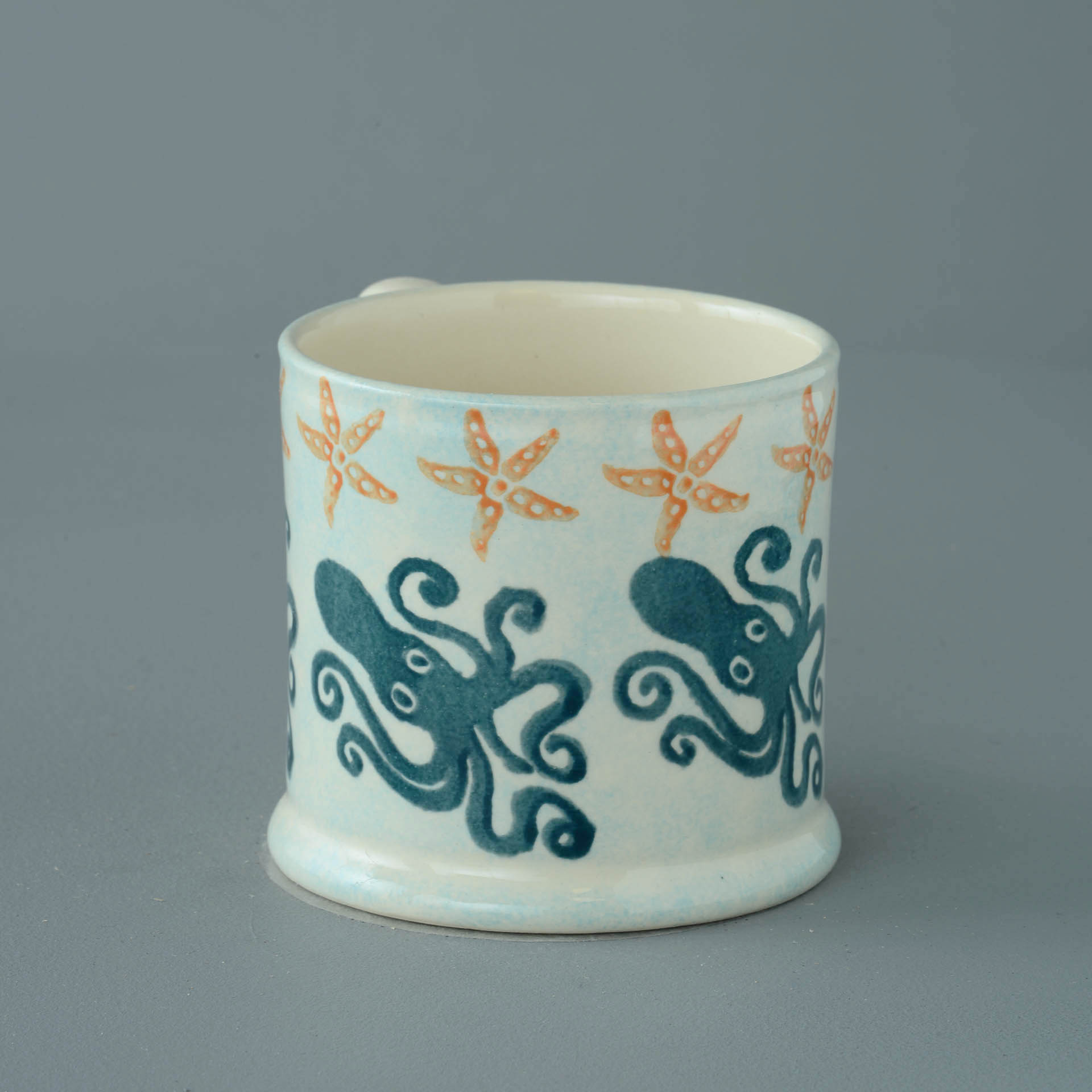 Squid and starfish Mug Large
