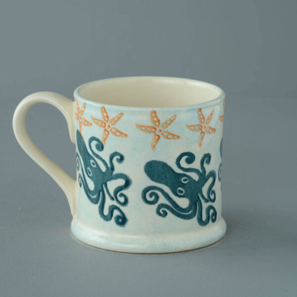 Squid and starfish Mug Large