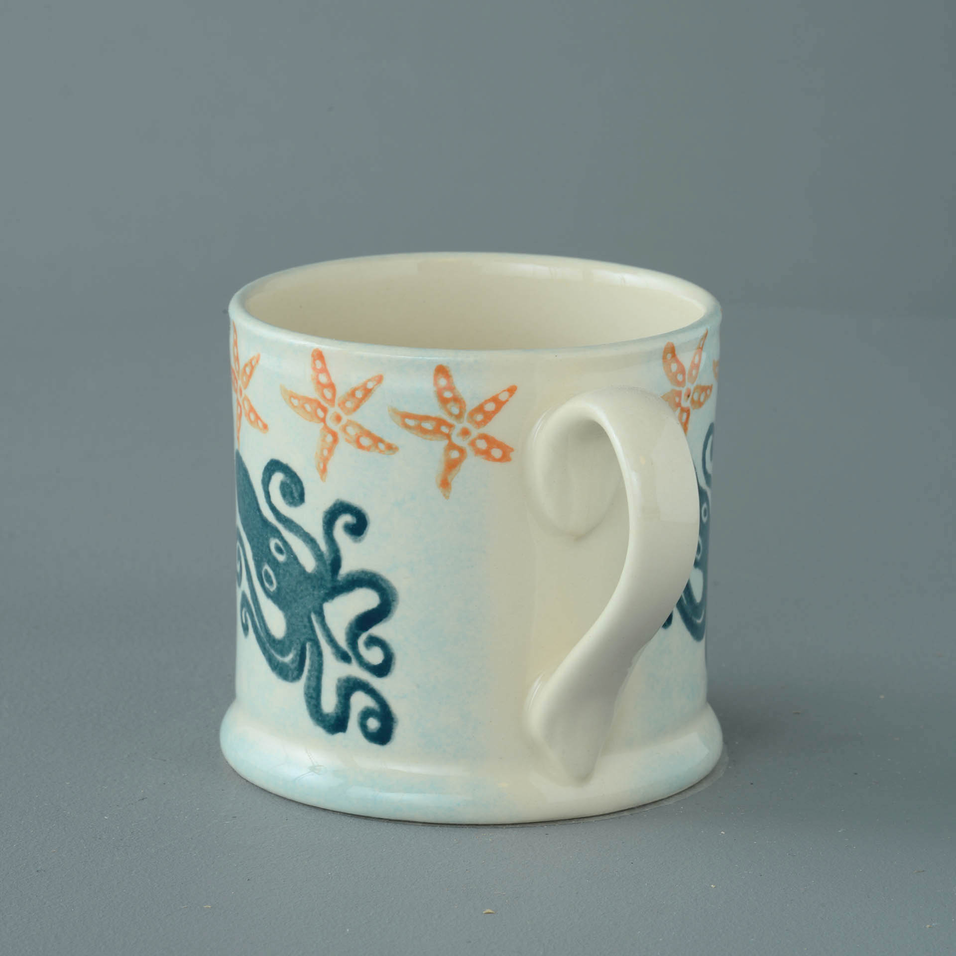Squid and starfish Mug Large