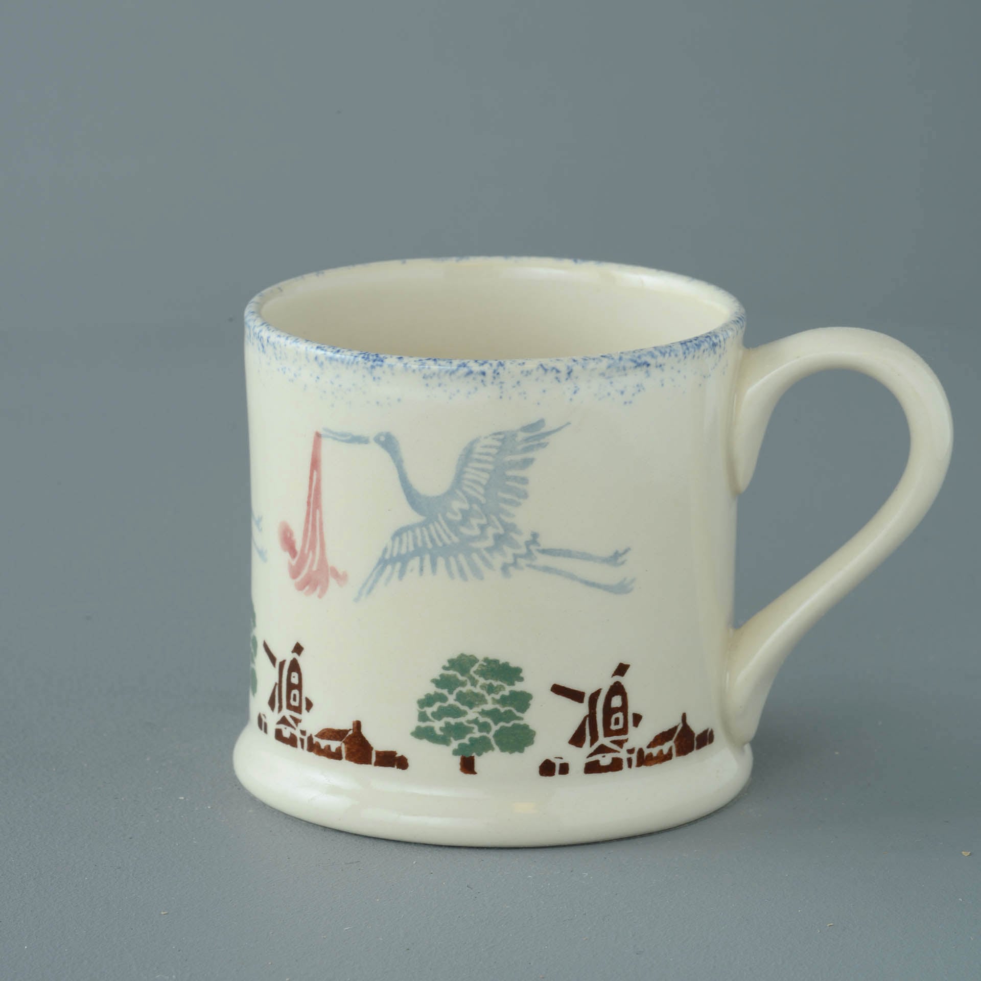 Stork & Baby Mug Large