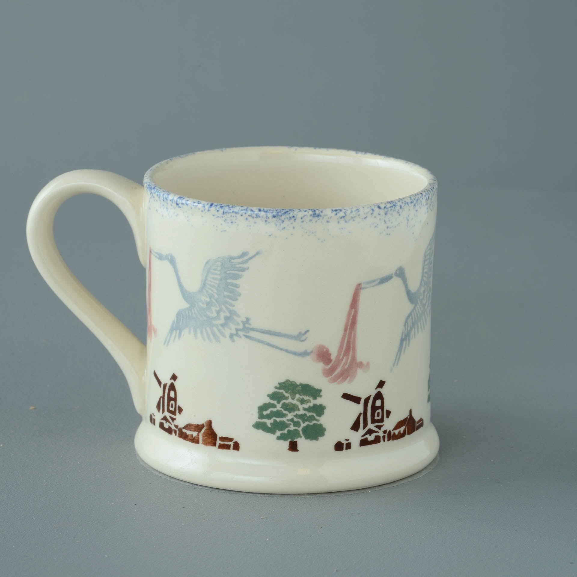 Stork & Baby Mug Large