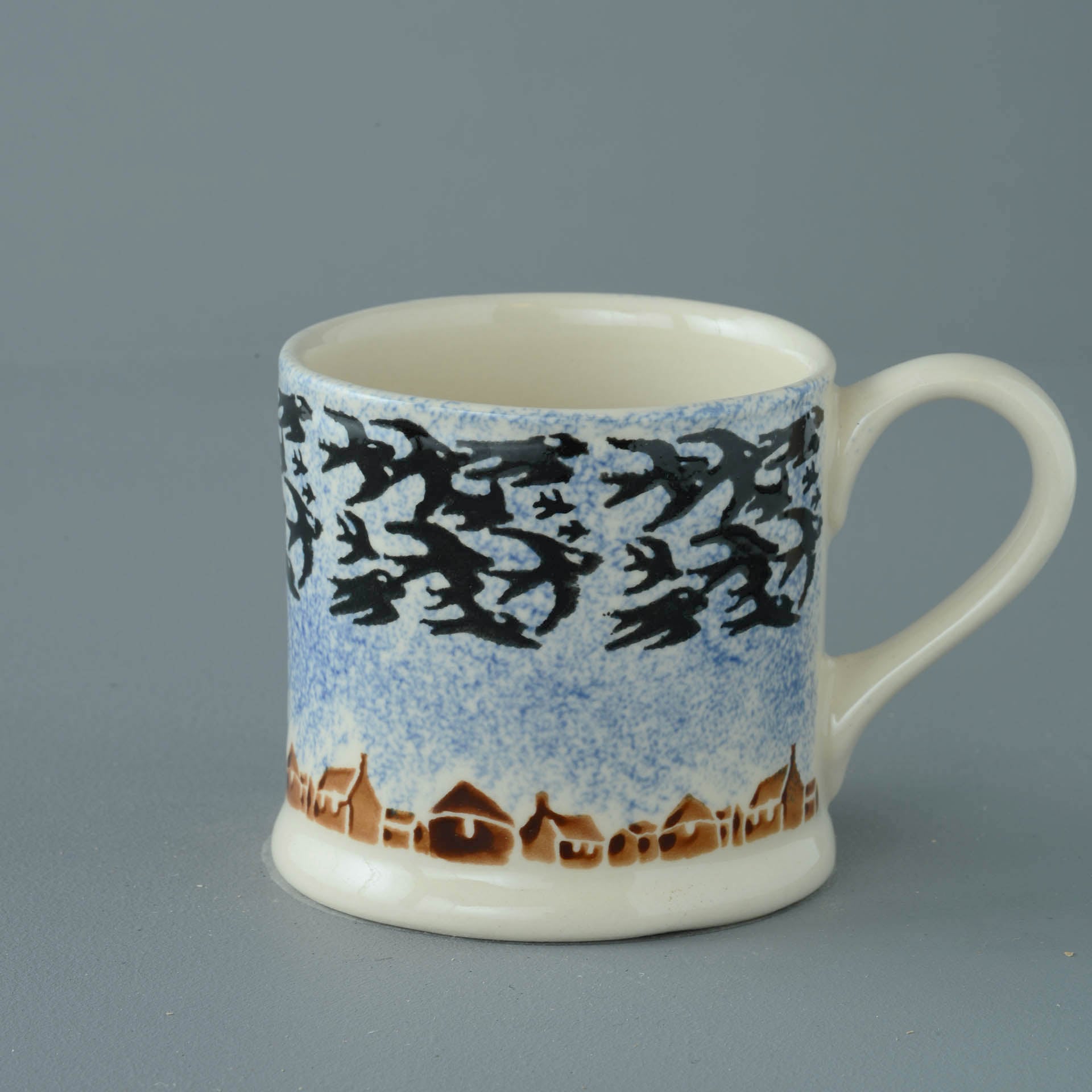 Bird Swallows at dusk Mug Large