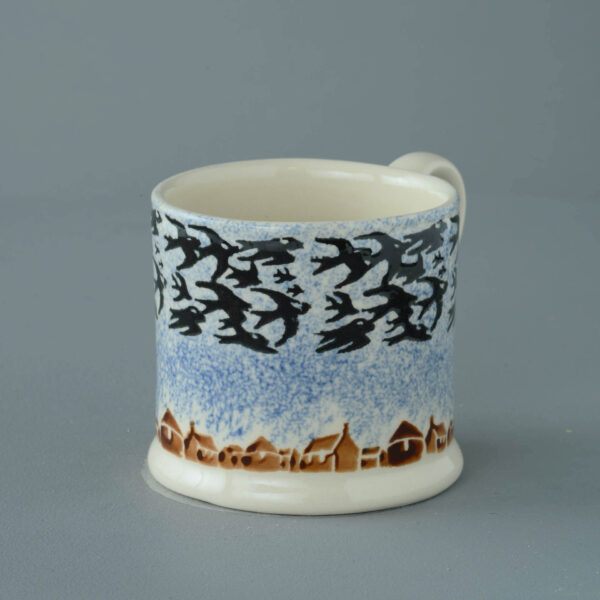 Bird Swallows at dusk Mug Large