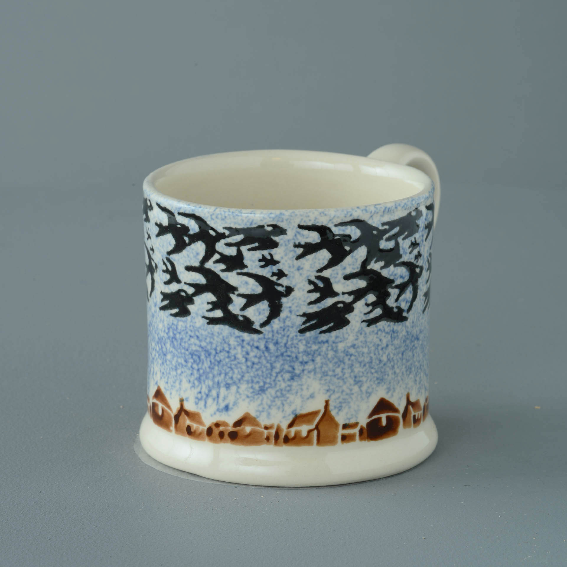 Bird Swallows at dusk Mug Large