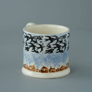 Bird Swallows at dusk Mug Large