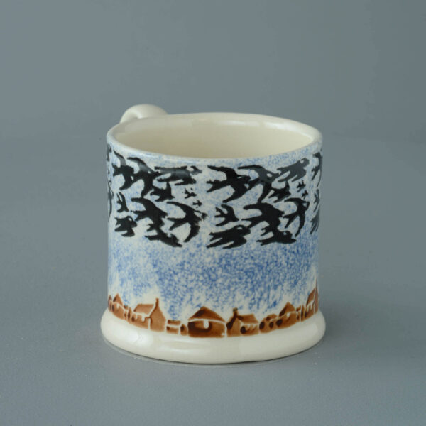 Bird Swallows at dusk Mug Large