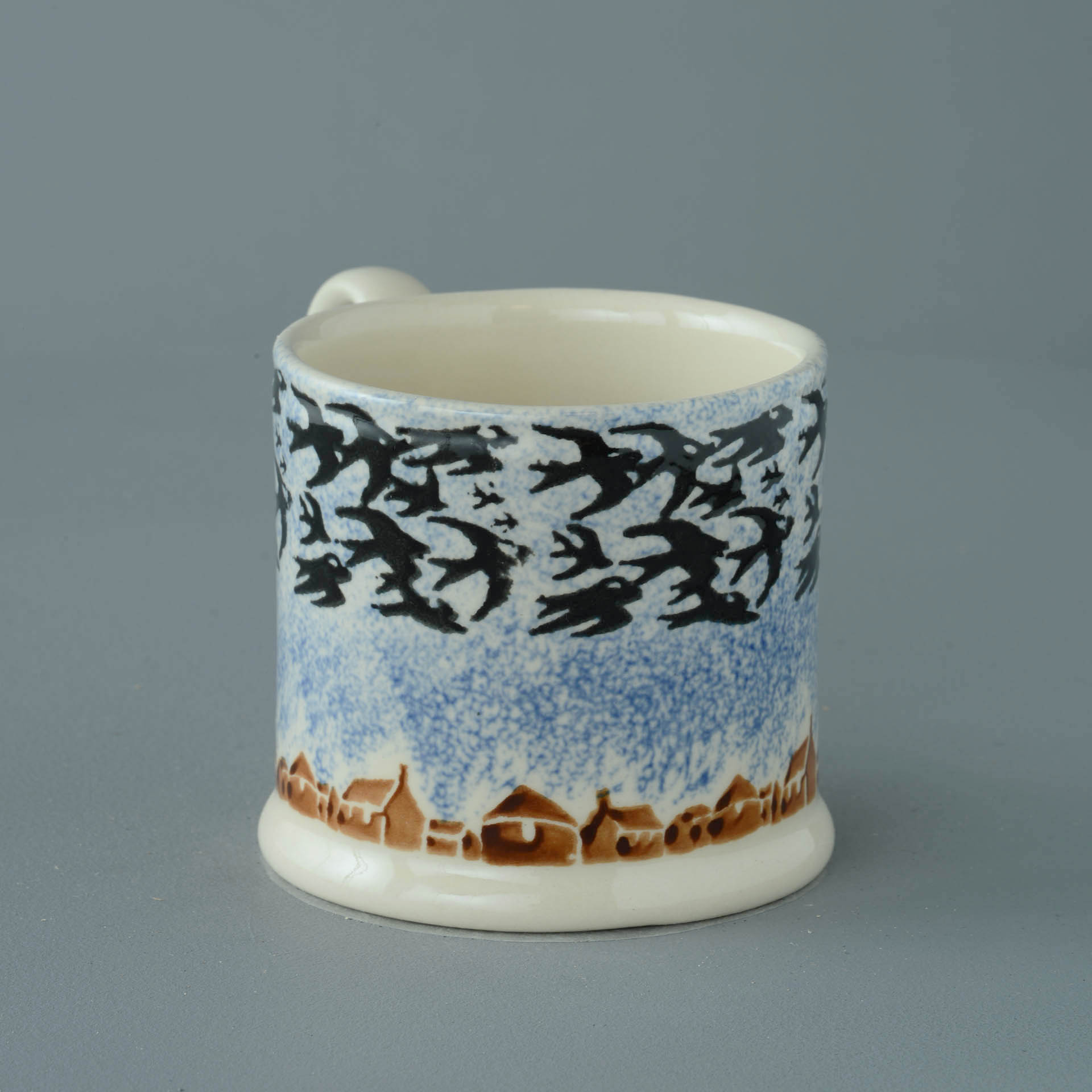 Bird Swallows at dusk Mug Large