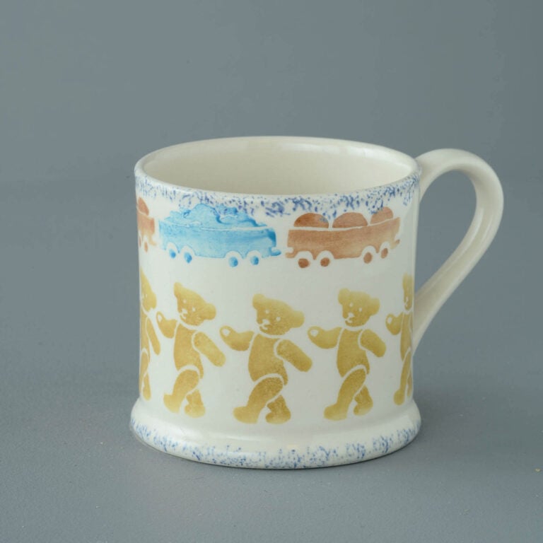 Teddy Bear And Train Mug Large