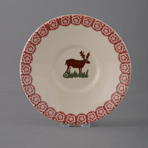 Reindeer Cup & Saucer - Breakfast Size