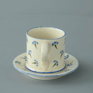 Cornflower Mug & Saucer - Small