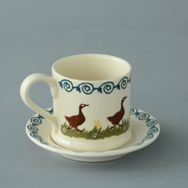 Duck Mug & Saucer - Small