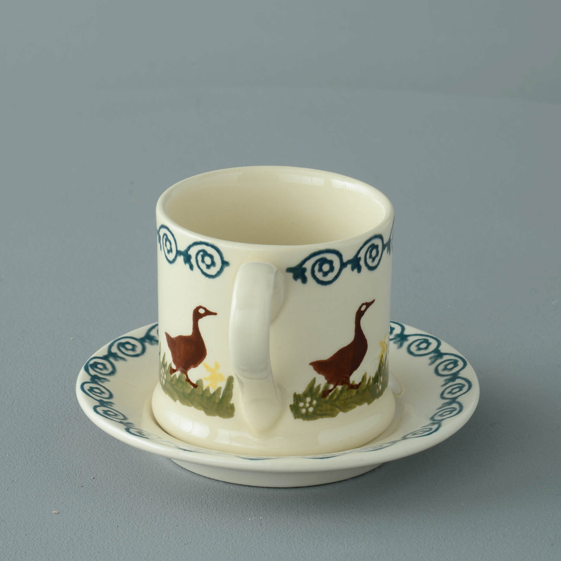 Duck Mug & Saucer - Small