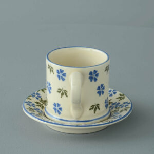 Geranium Mug & Saucer - Small