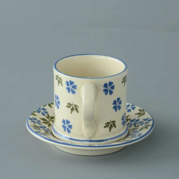 Geranium Mug & Saucer - Small