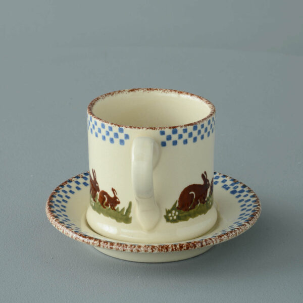 Rabbit Mug & Saucer - Small