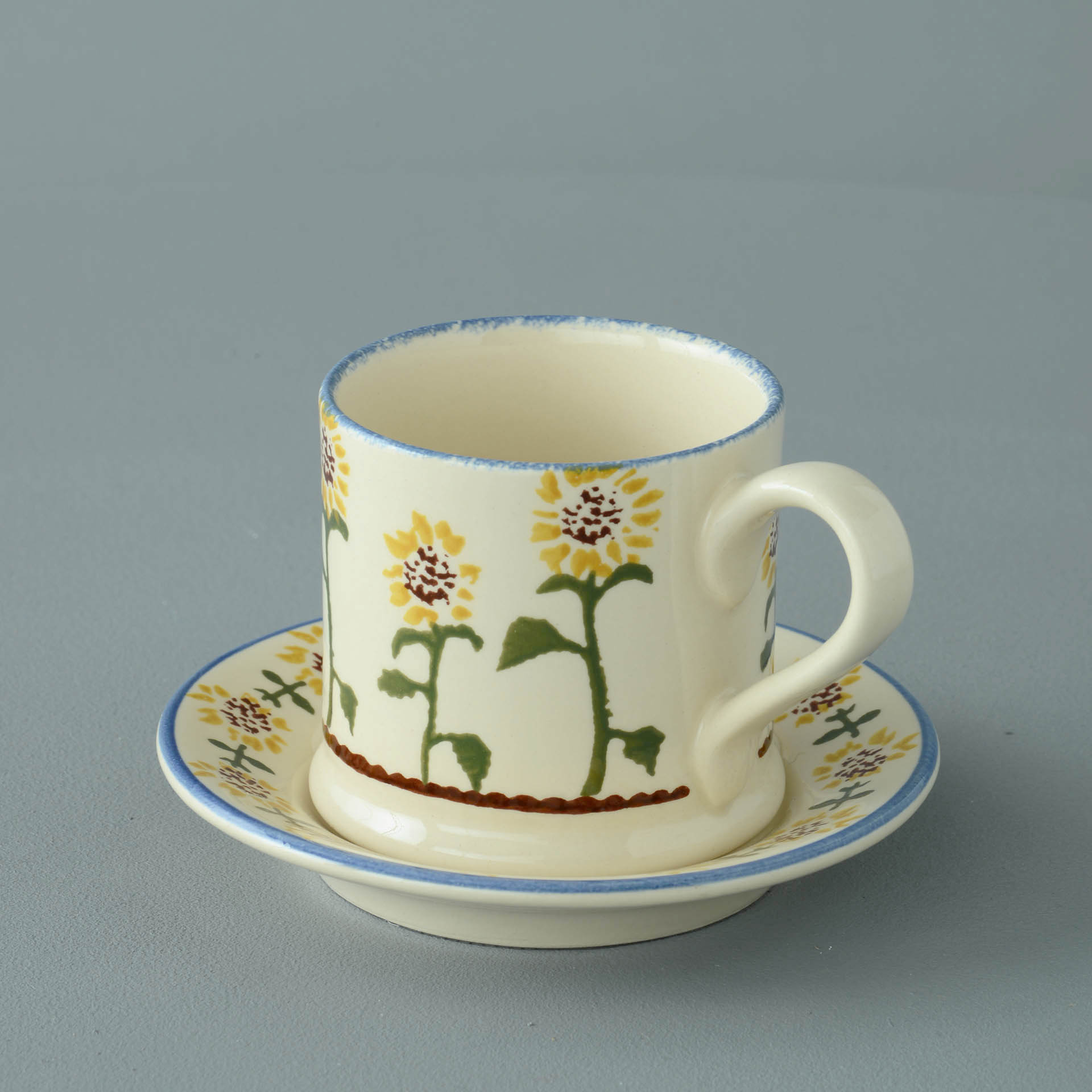 Sunflower Mug & Saucer - Small