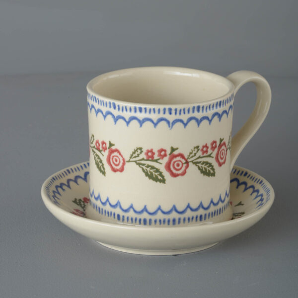 Creeping Briar Snack Saucer & Mug - Large