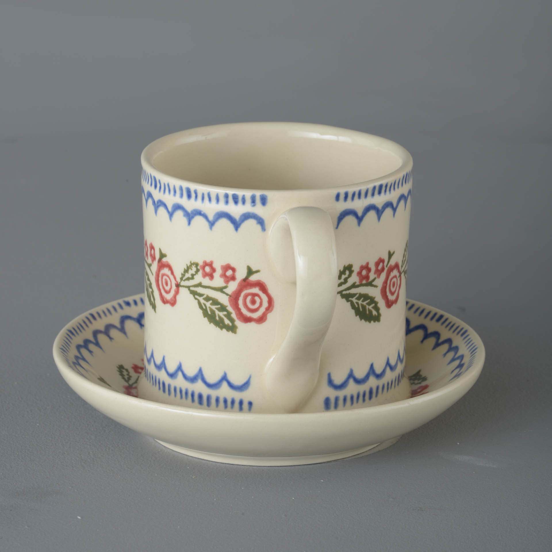 Creeping Briar Snack Saucer & Mug - Large