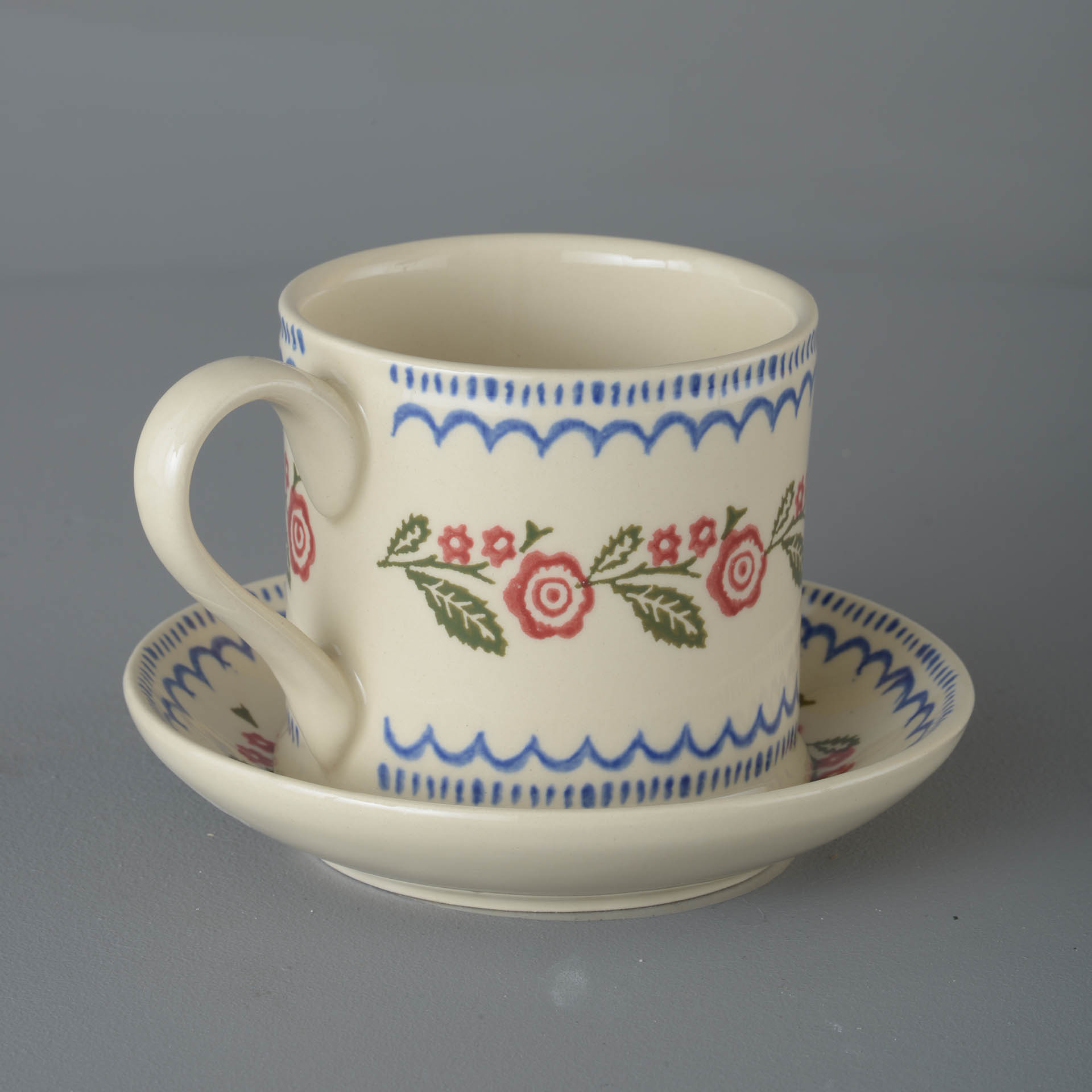 Creeping Briar Snack Saucer & Mug - Large