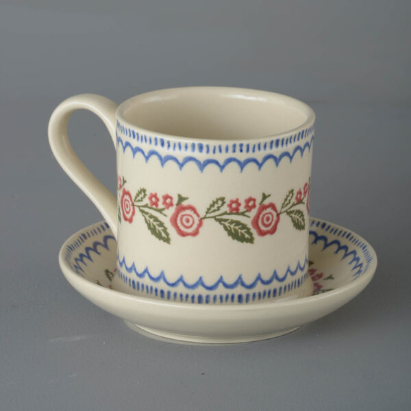 Creeping Briar Snack Saucer & Mug - Large