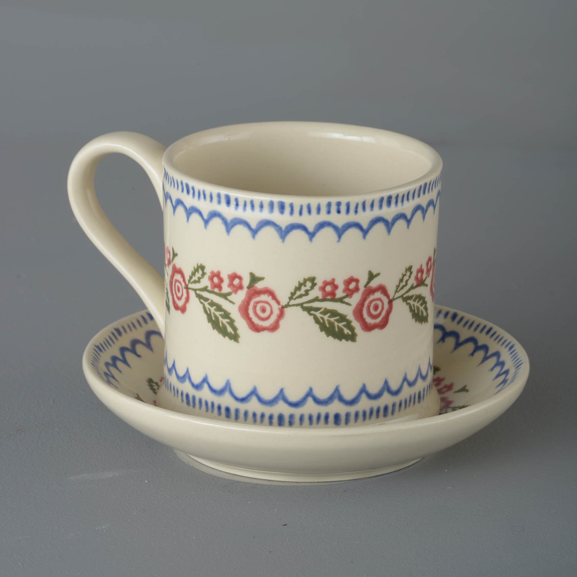 Creeping Briar Snack Saucer & Mug - Large