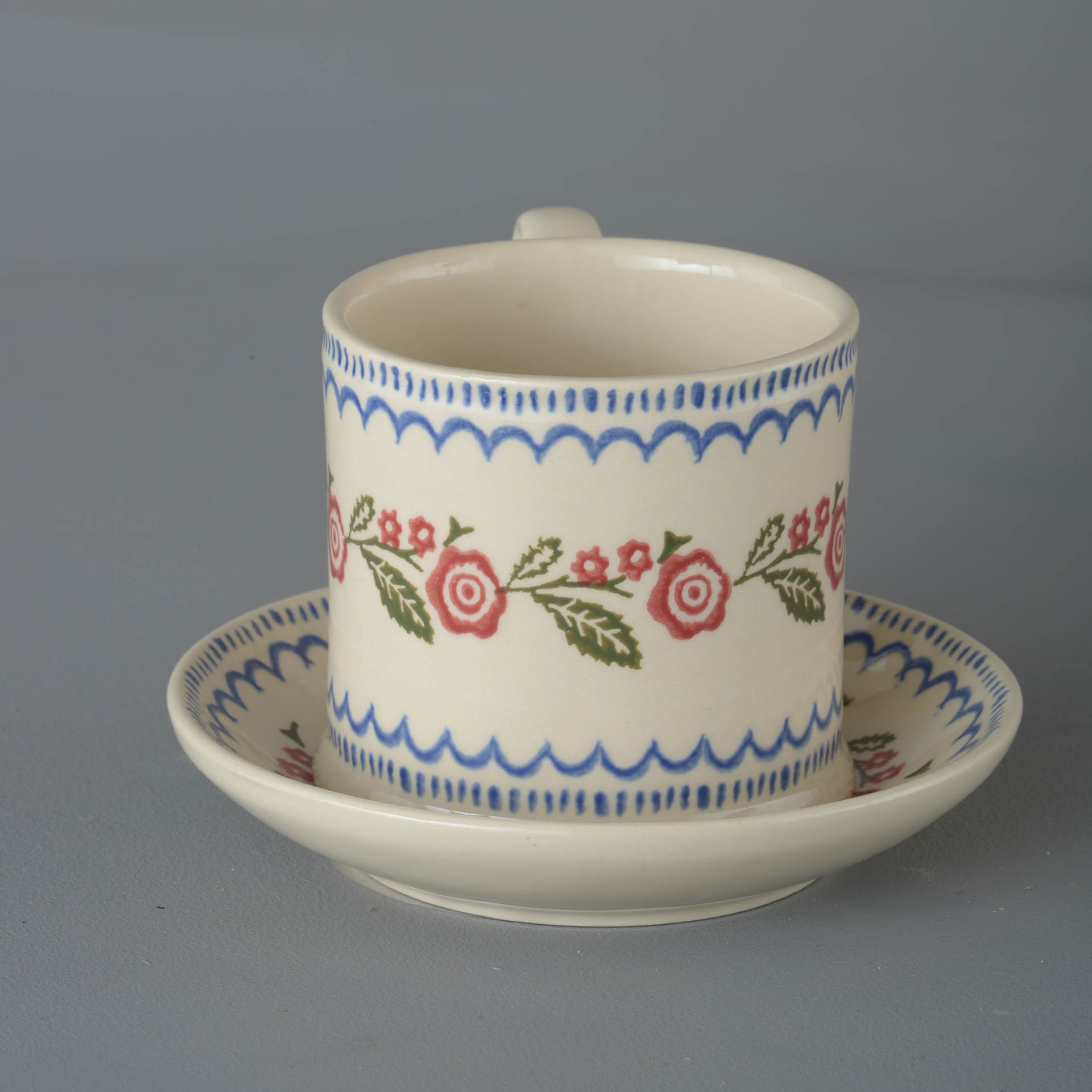 Creeping Briar Snack Saucer & Mug - Large