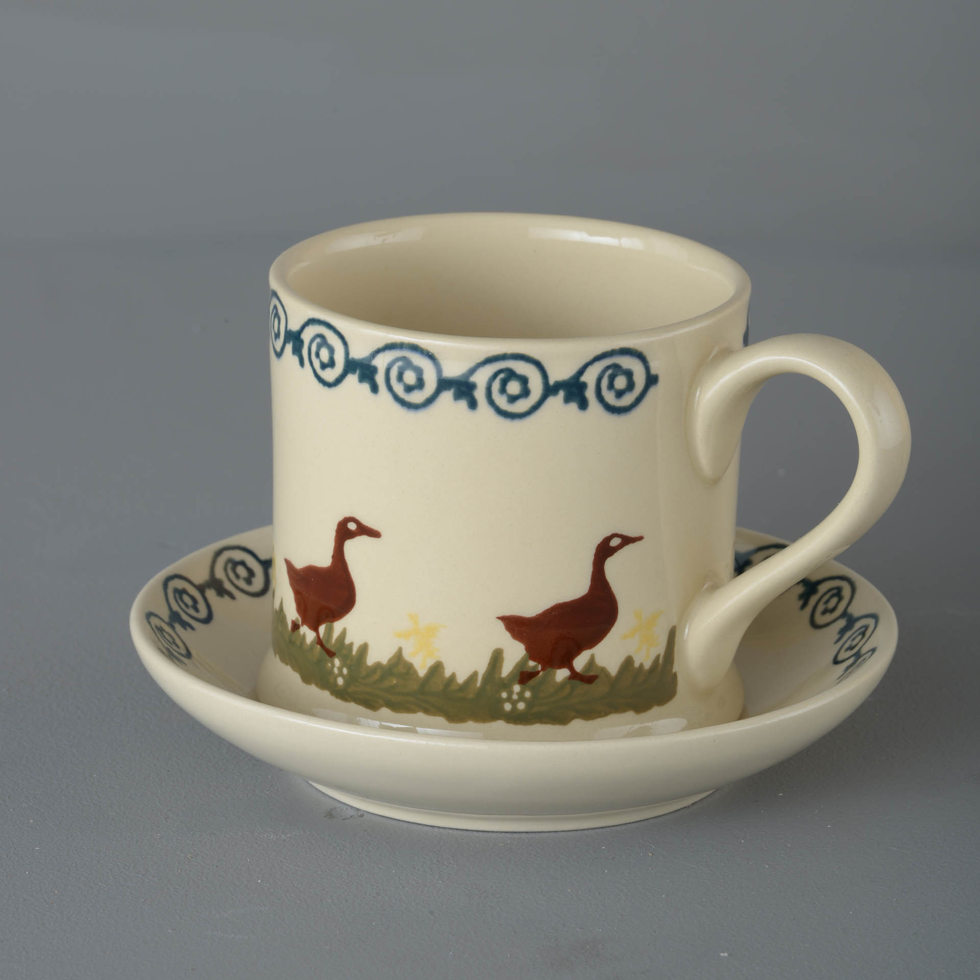 Duck Snack Saucer & Mug - Large