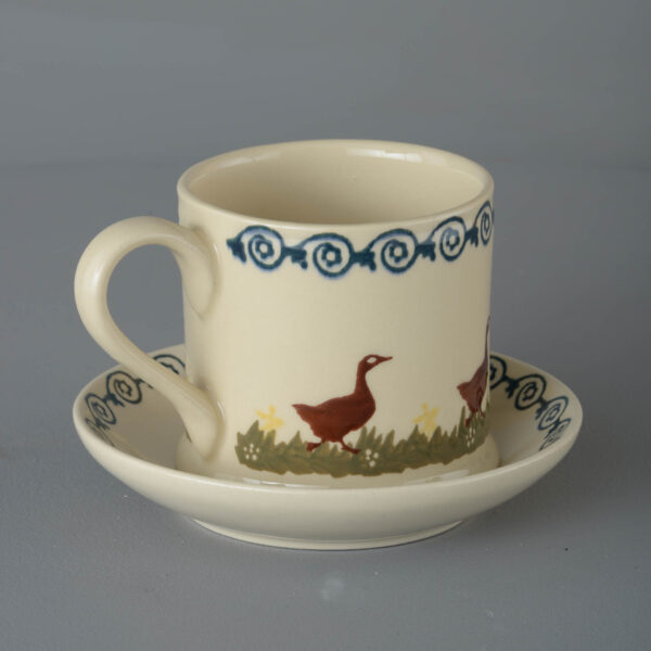 Duck Snack Saucer & Mug - Large