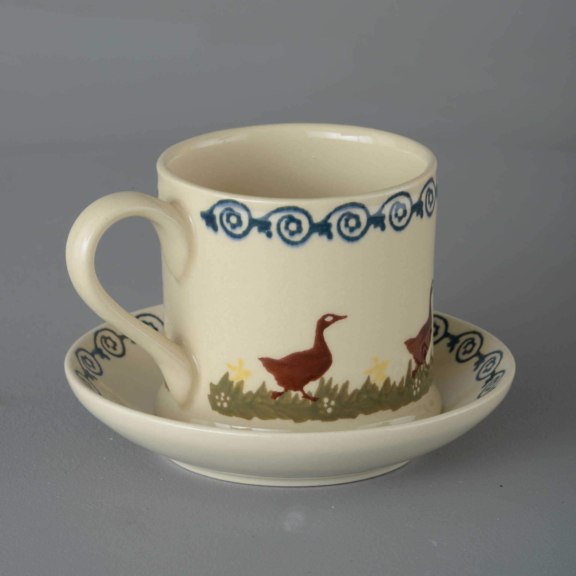Duck Snack Saucer & Mug - Large