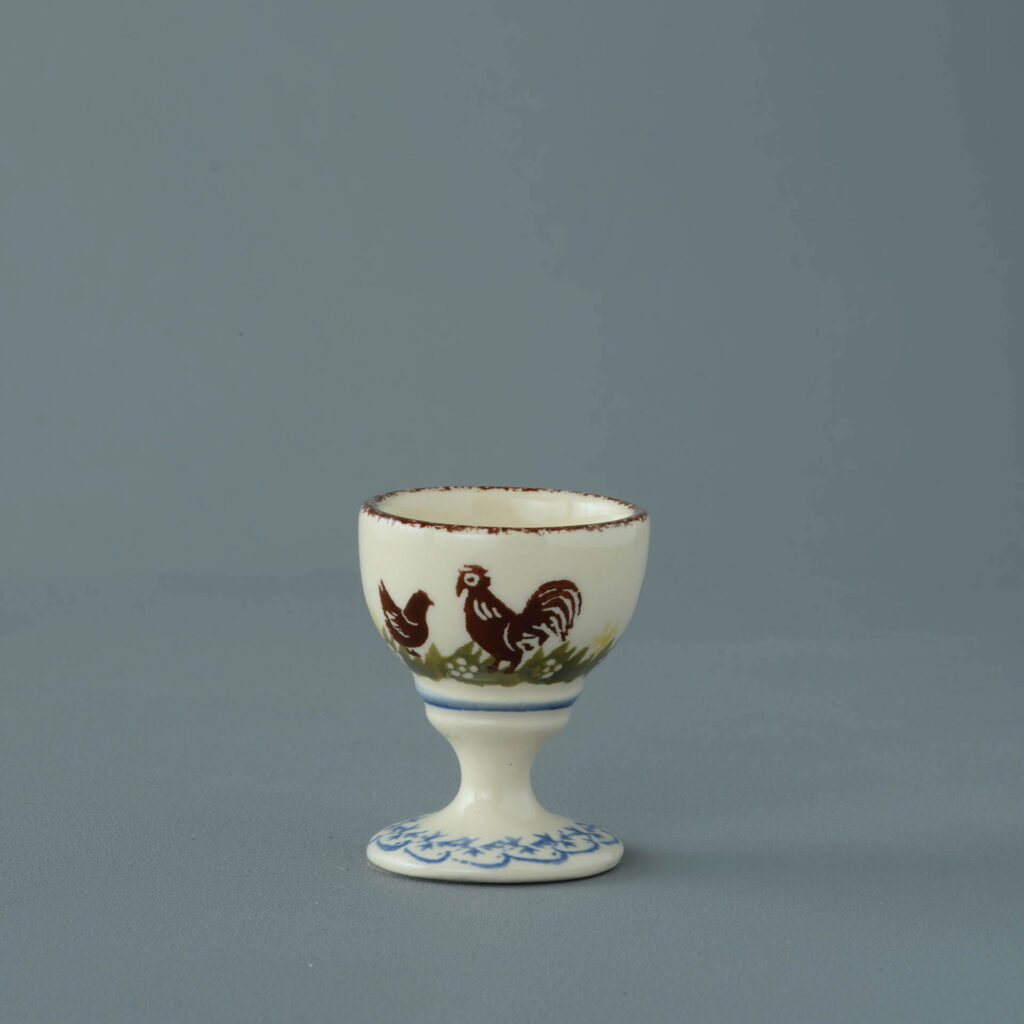 Cock & Hen Egg Cup