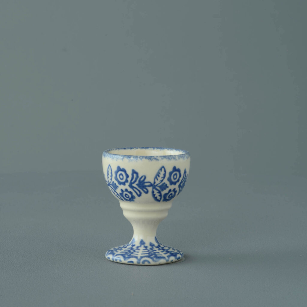 Lacey Blue Egg Cup