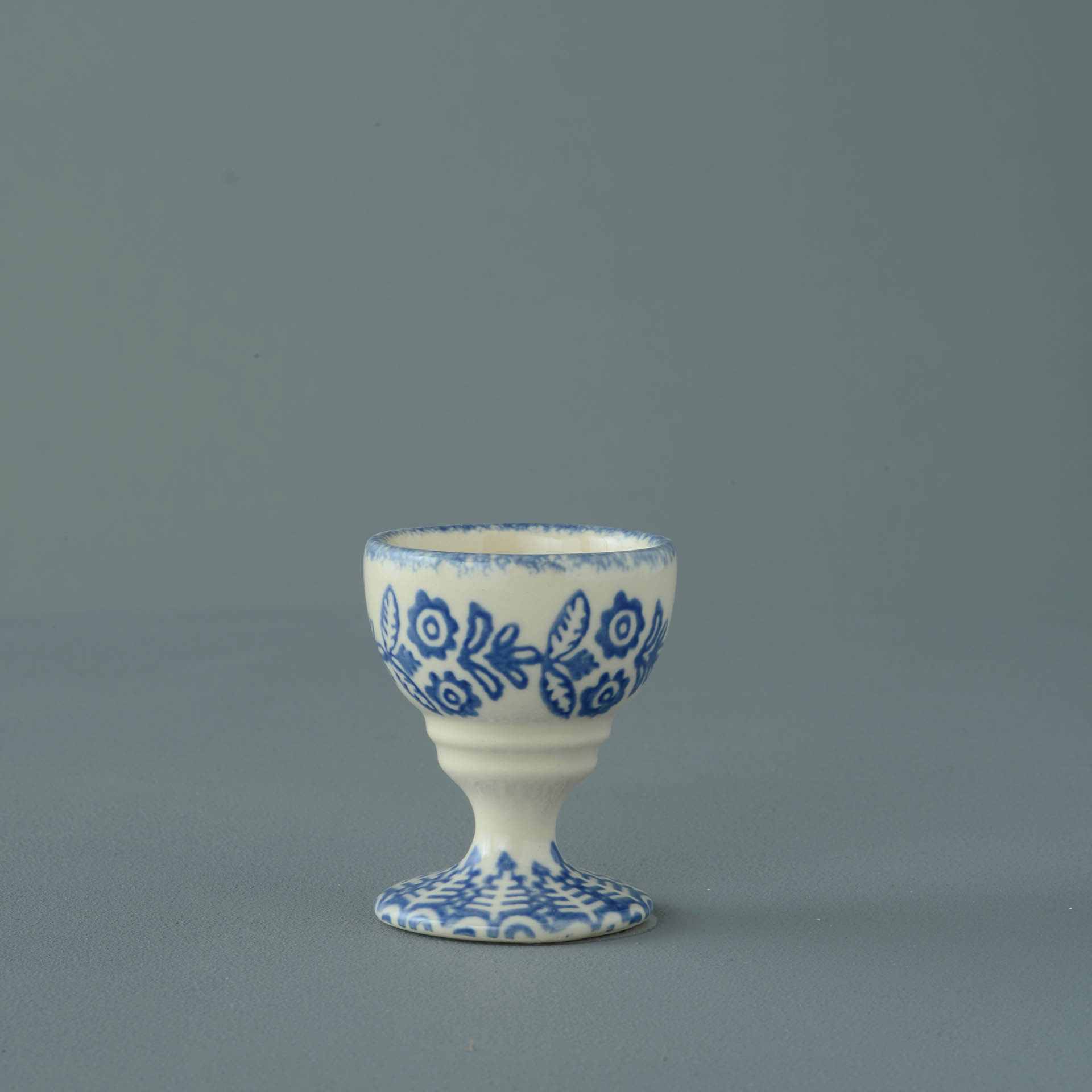 Lacey Blue Egg Cup