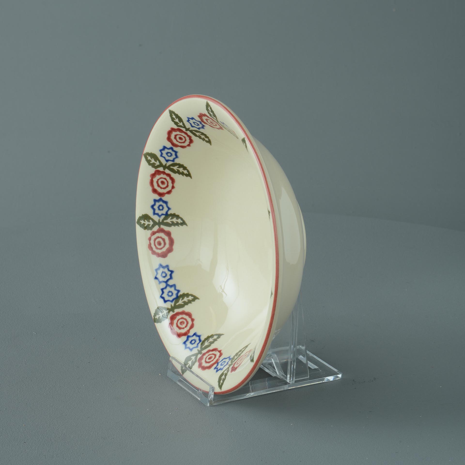 Victorian Floral Bowl - Porridge Size
