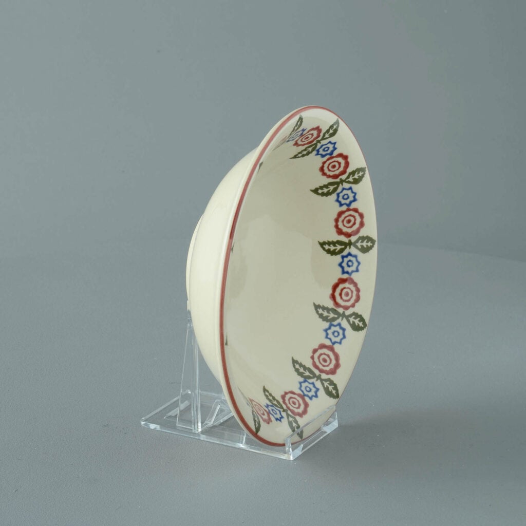 Victorian Floral Bowl - Porridge Size