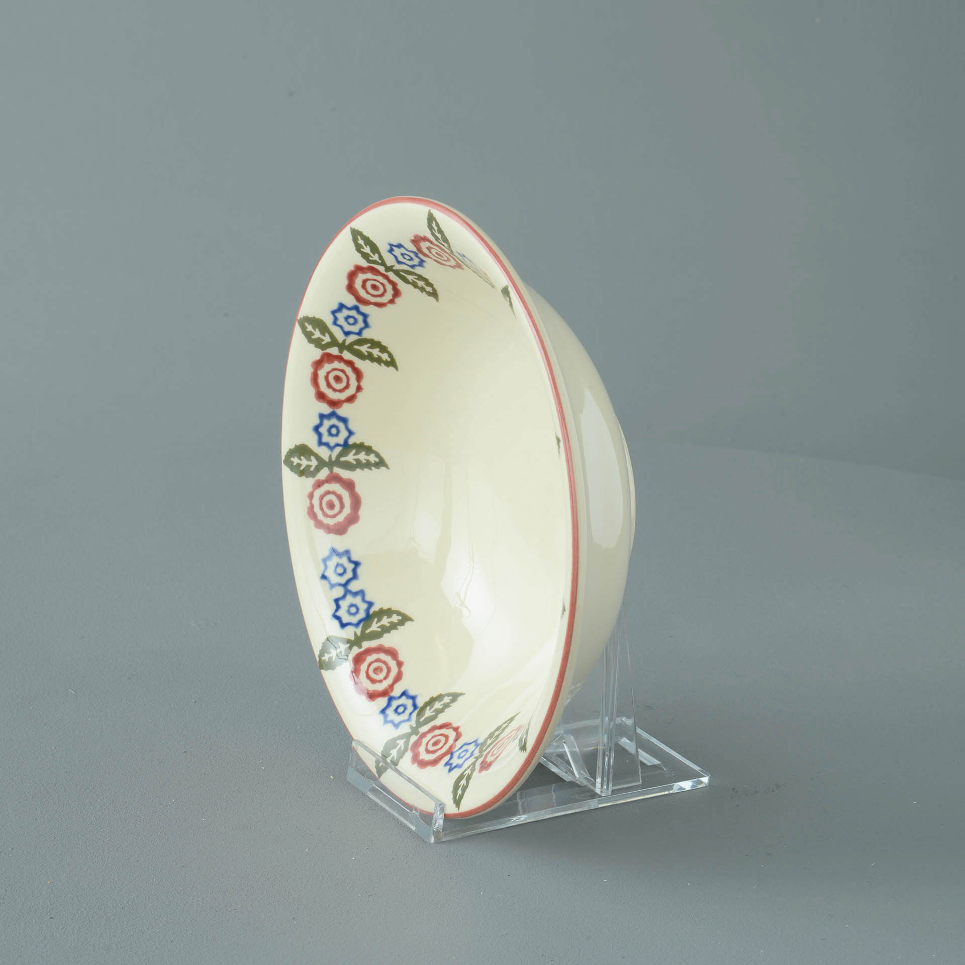Victorian Floral Bowl - Porridge Size