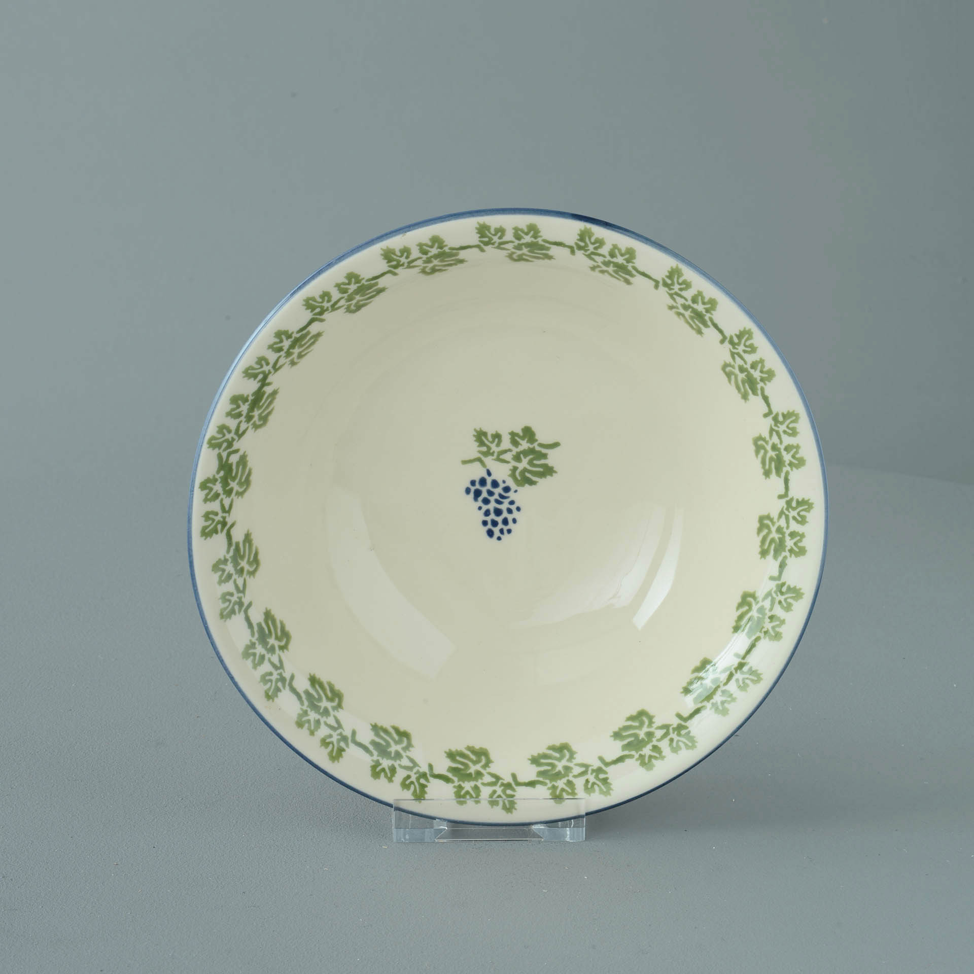 Grapes And Vine Bowl - Porridge Size