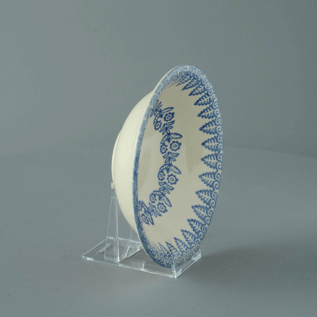 Lacey Blue Bowl - Porridge Size
