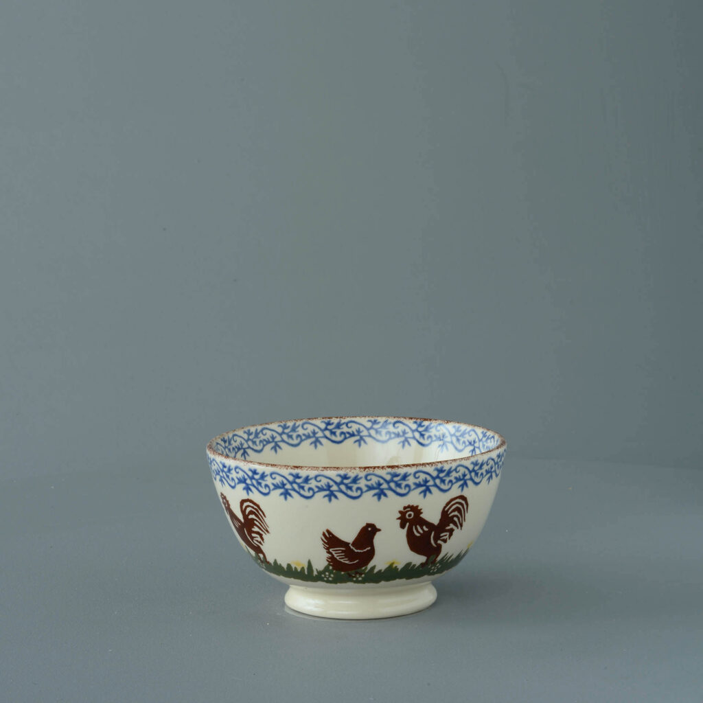 Cock & Hen Bowl - Cereal Size