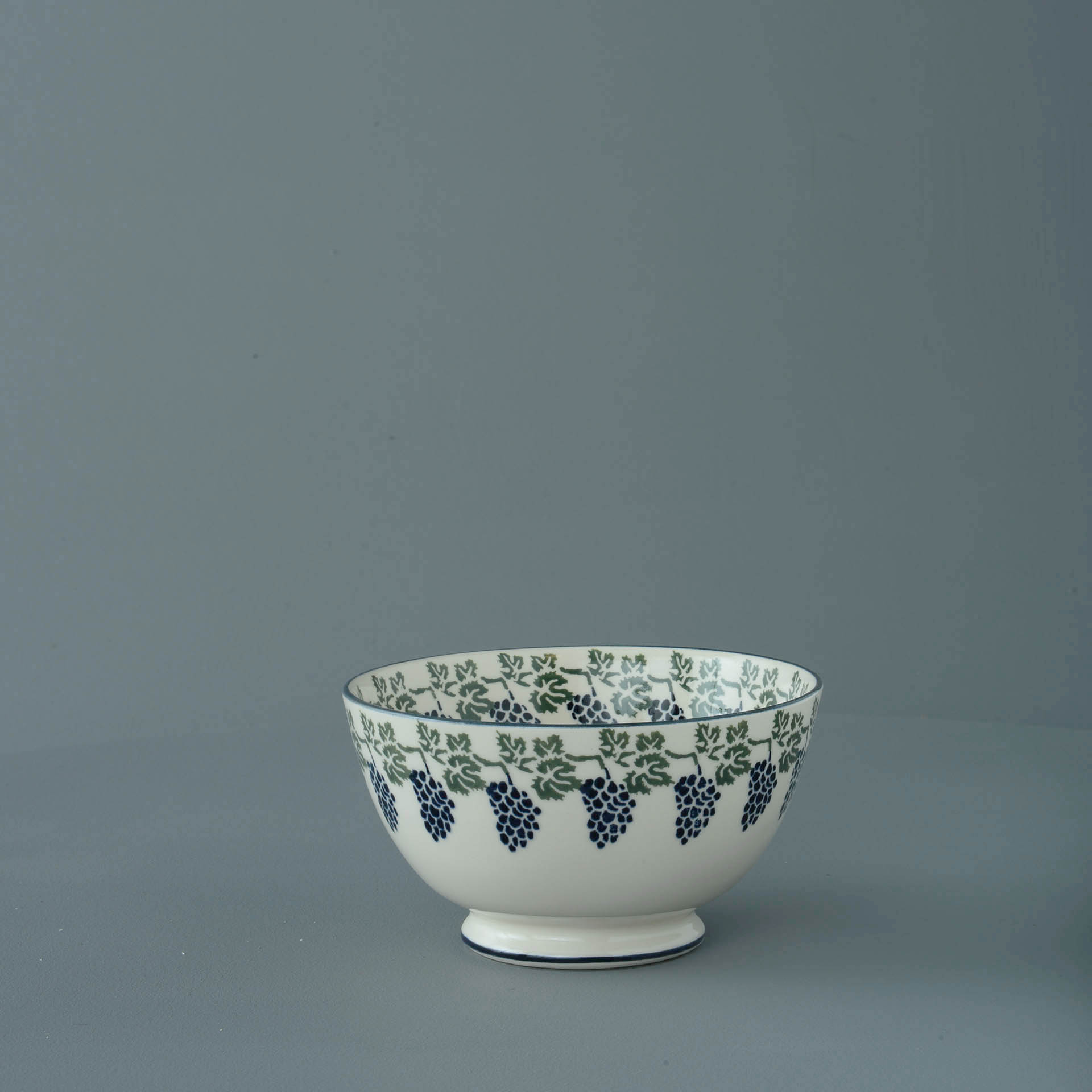 Grapes And Vine Bowl - Cereal Size