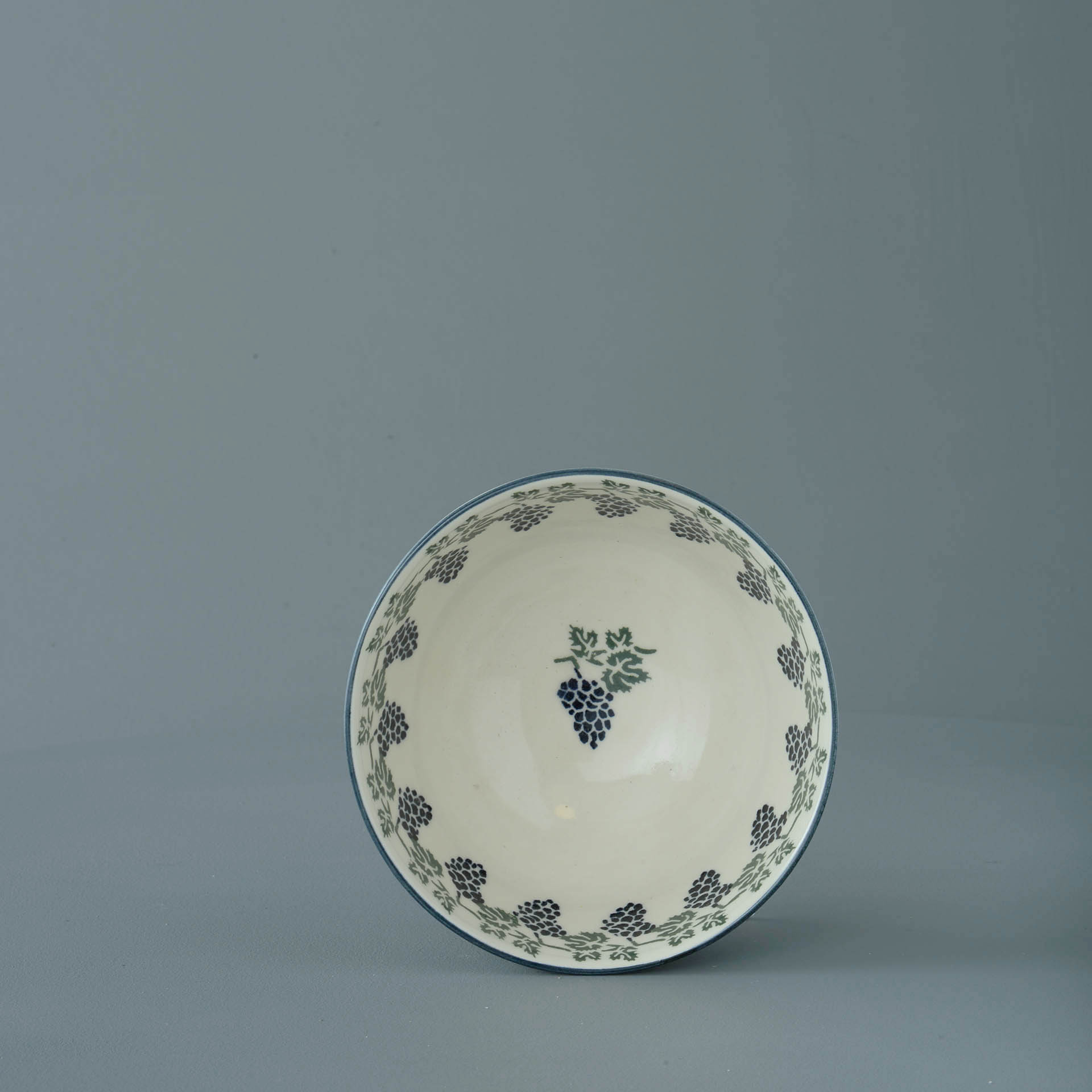 Grapes And Vine Bowl - Cereal Size