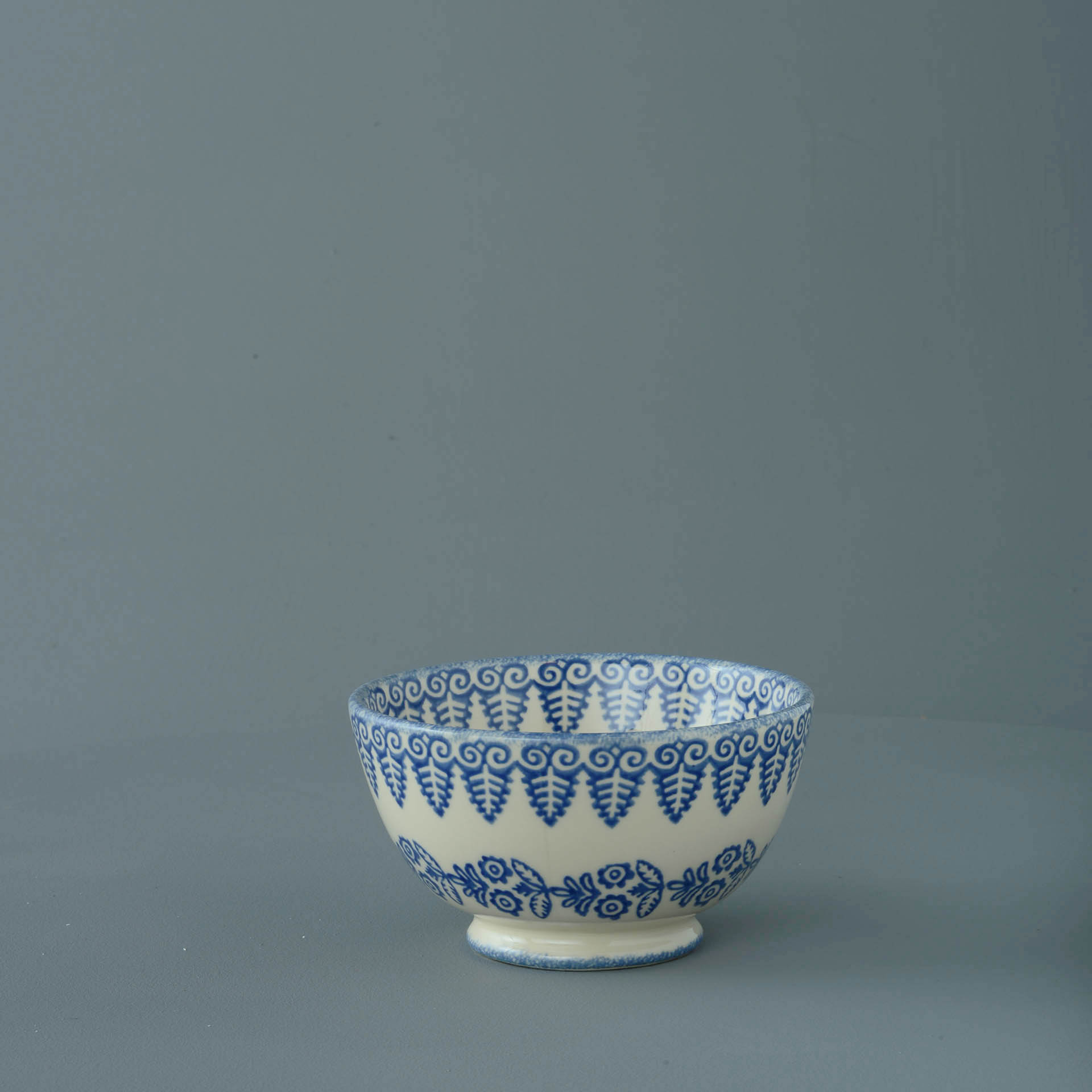 Lacey Blue Bowl - Cereal Size