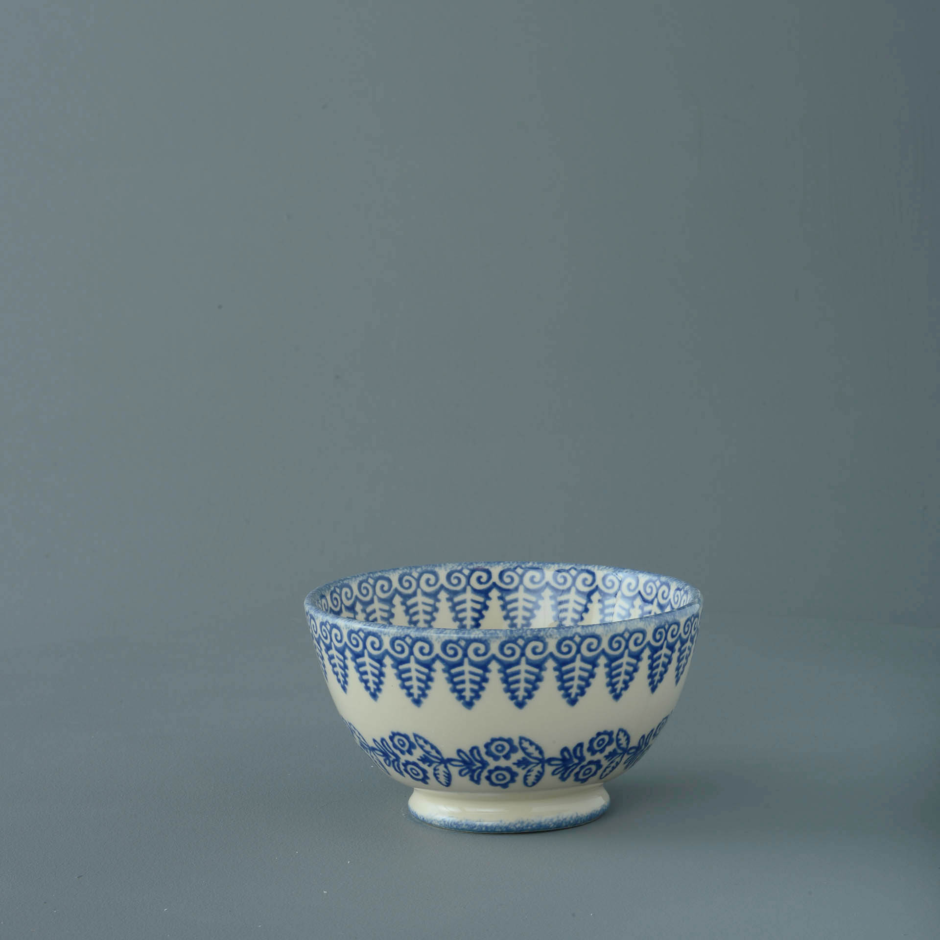 Lacey Blue Bowl - Cereal Size