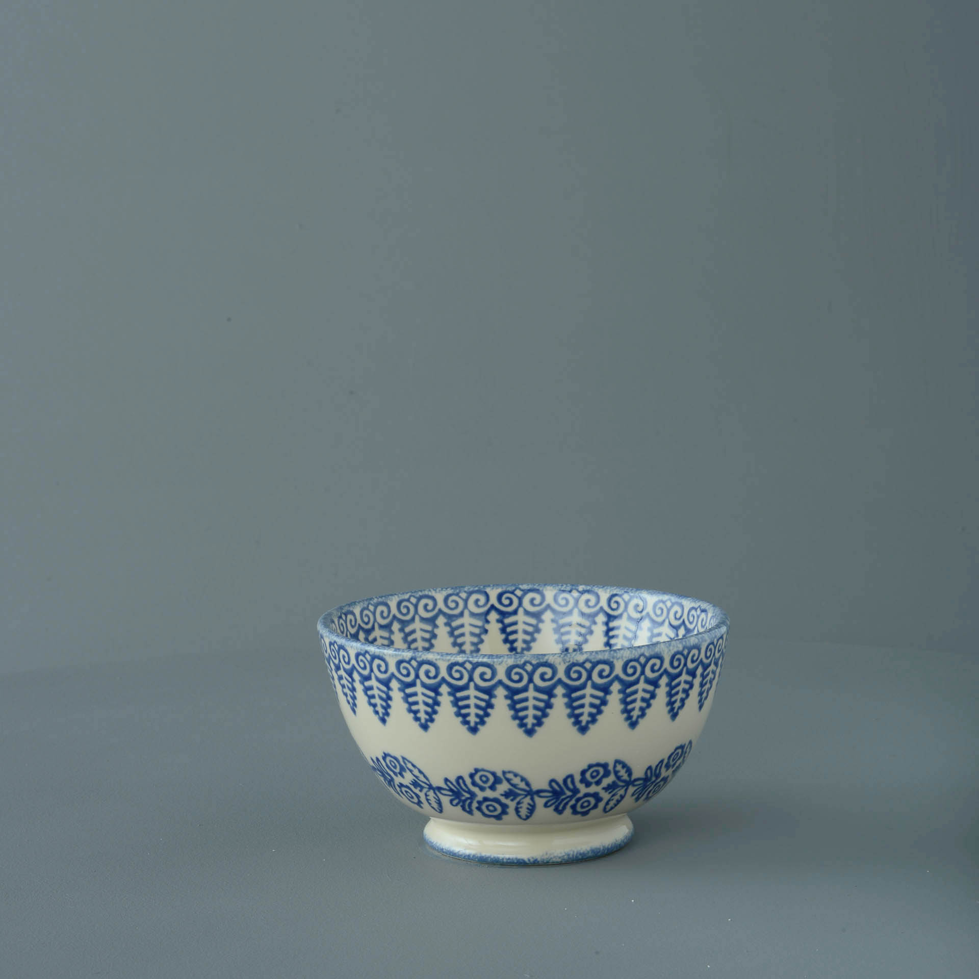 Lacey Blue Bowl - Cereal Size