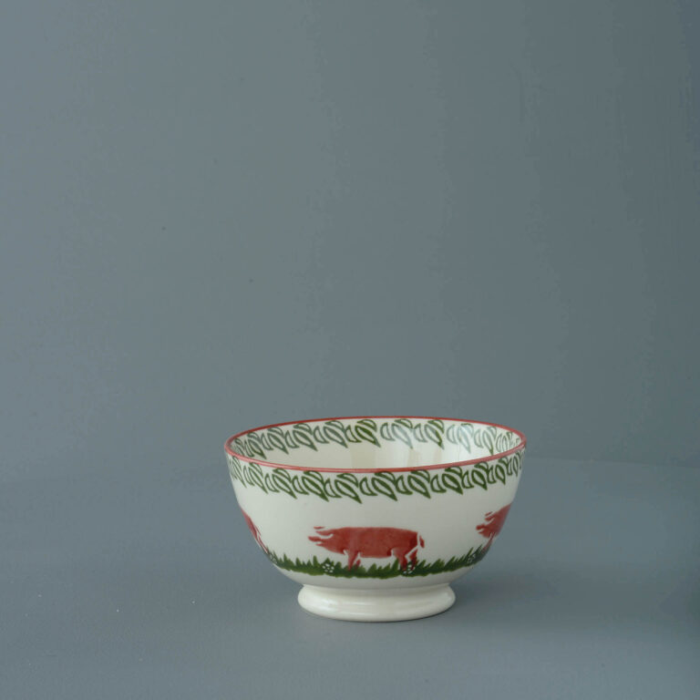Pink Pig Bowl – Cereal Size