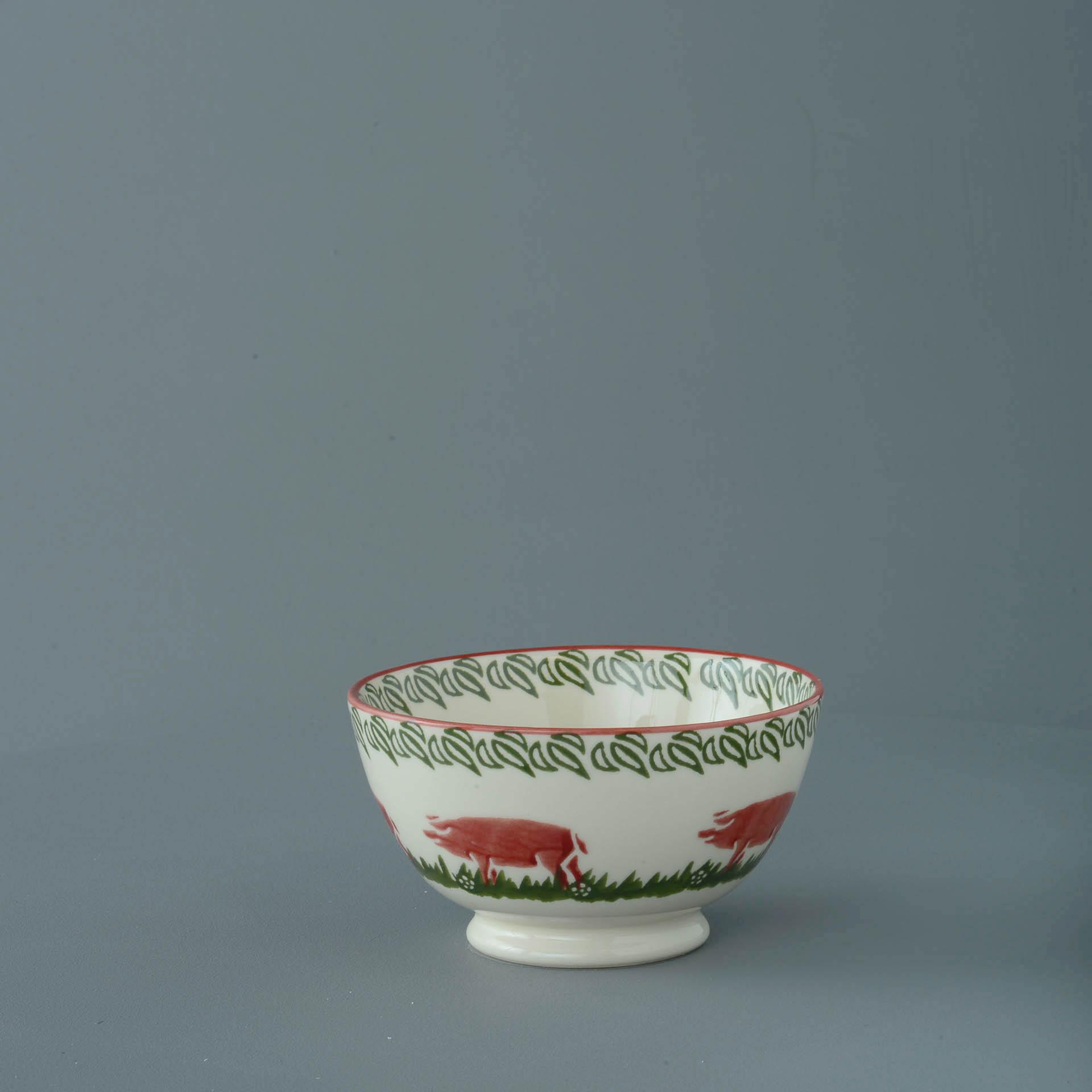Pink Pig Bowl - Cereal Size