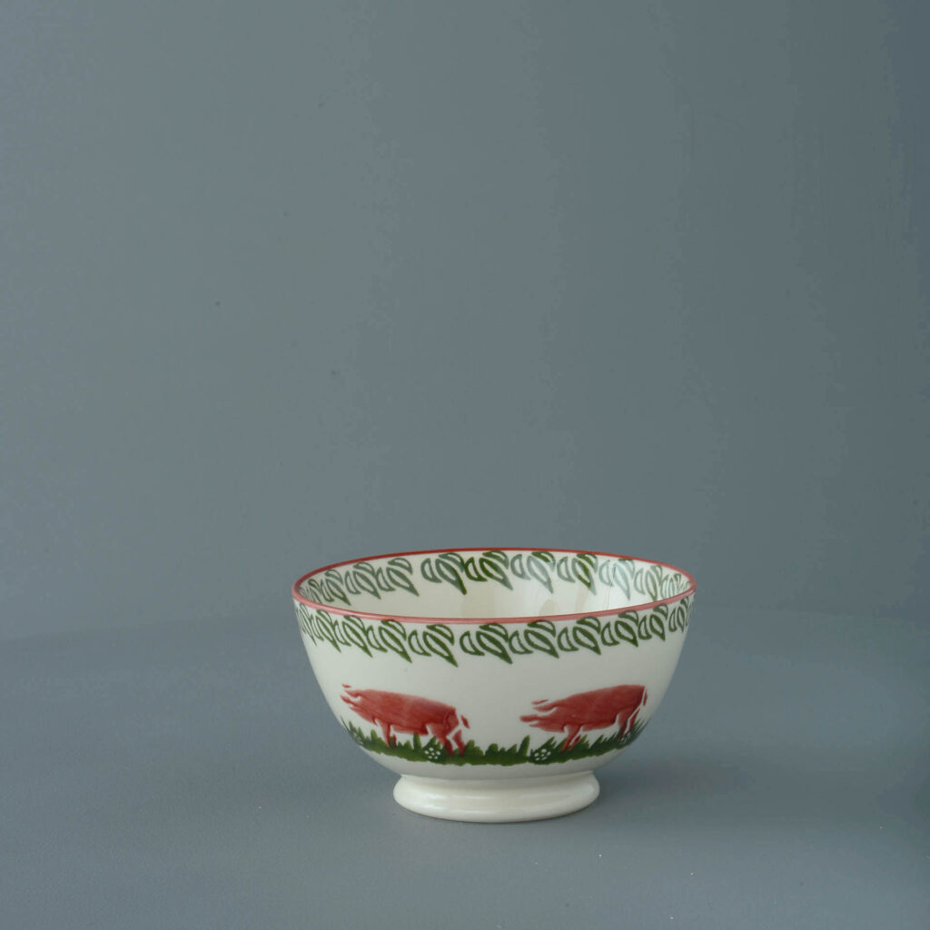 Pink Pig Bowl - Cereal Size